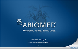 Recovering Hearts. Saving Lives