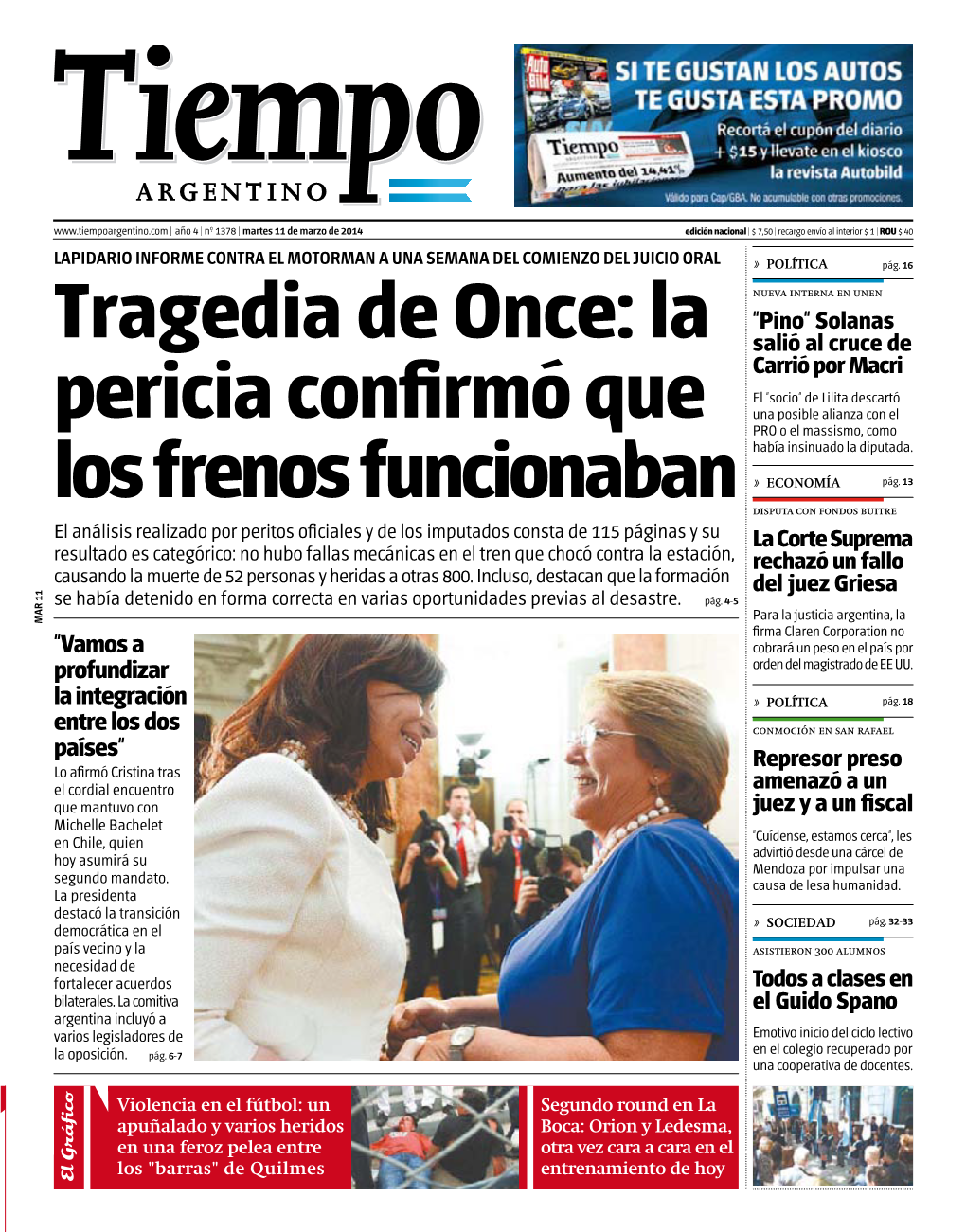 Tragedia De Once: La Pericia Confirmó Que Los Frenos Funcionaban