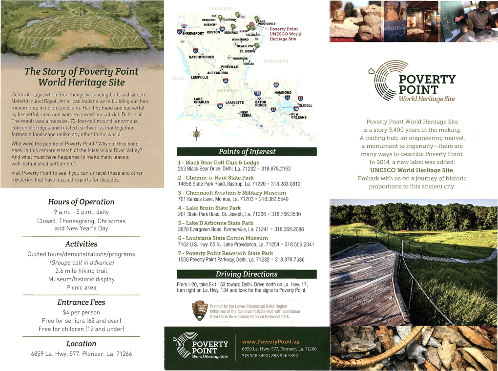 The Story Of Poverty Point World Heritage Site - DocsLib