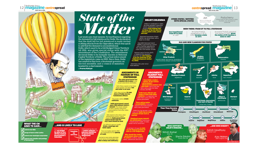 Centrespread Centrespread 13 MAY 08-14, 2016 MAY 08-14, 2016