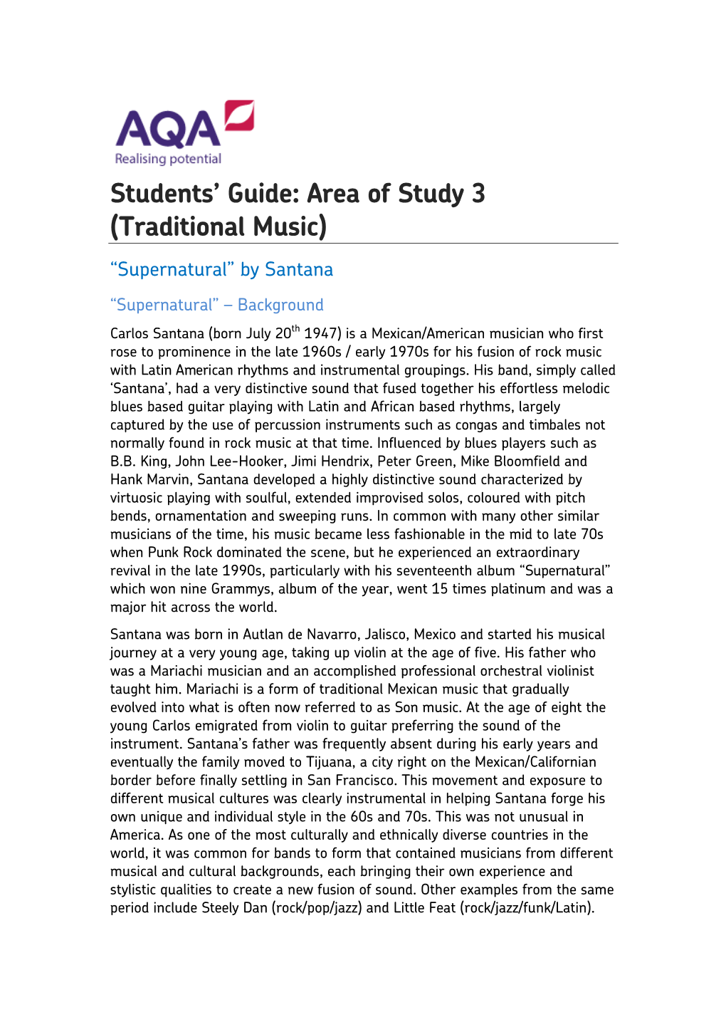 Students' Guide