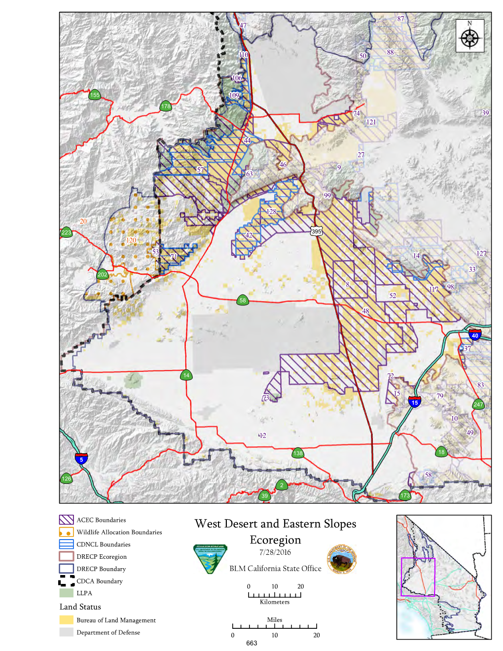 Desert Renewable Energy Conservation Plan Land Use Plan
