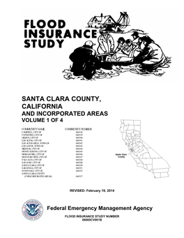 Santa Clara County, California and Incorporated Areas Volume 1 of 4
