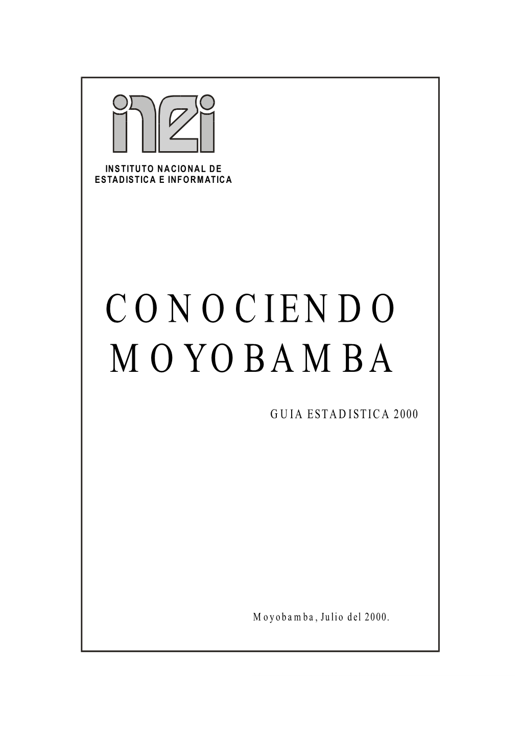 Conociendo Moyobamba