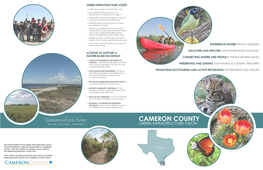 Cameron County Green Infrastructure Vision and the Action Plan