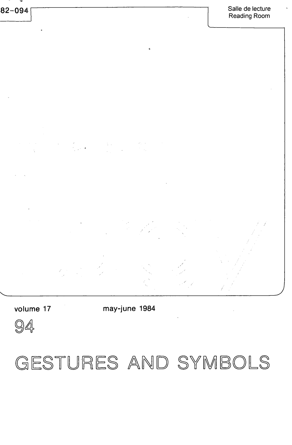 GESTURES and SYMBOLS National Bulletin on Liturgy