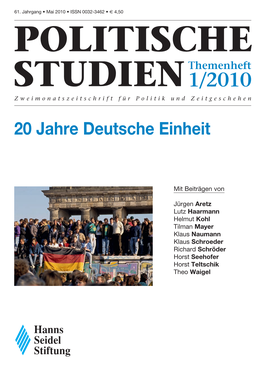 20 Jahre Deutsche Einheit