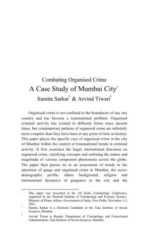 A Case Study of Mumbai City? Sumita Sarkar* & Arvind Tiwari?