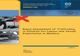Rapid Assessment of Trafficking in Children for Labour and Sexual Exploitation in Moldova