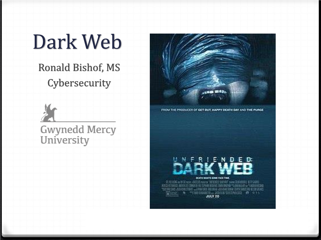 Deep Web and Dark Web