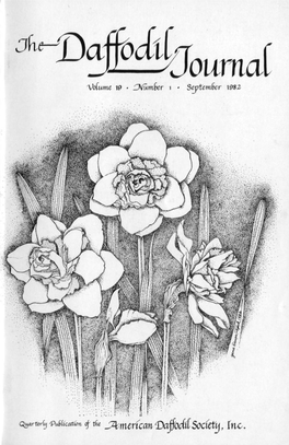 Daffodil Journal Volume 19 • Number 1 • September 1982