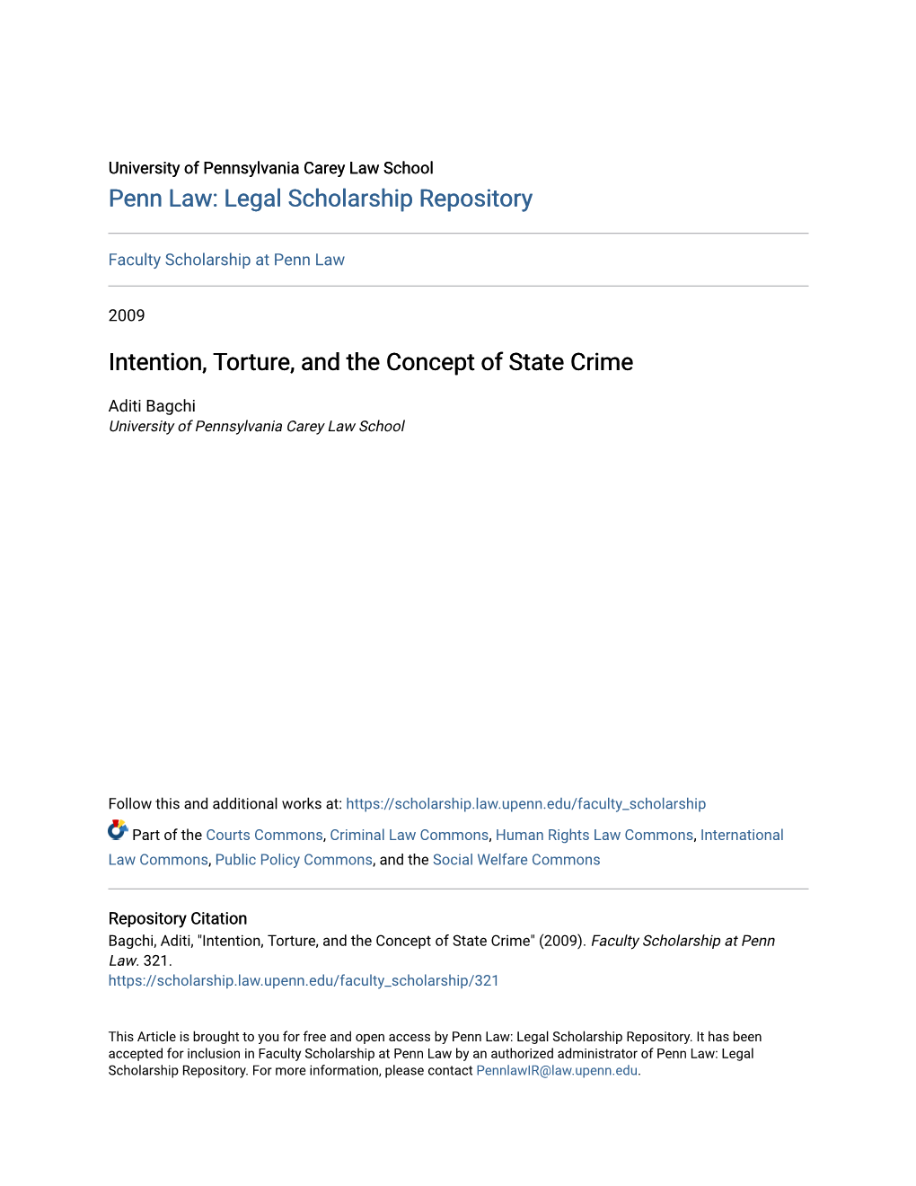 Intention, Torture, and the Concept of State Crime