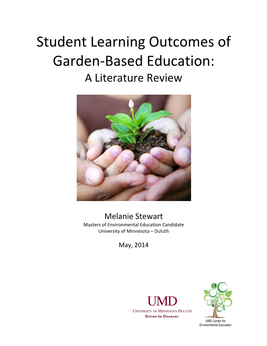 Student Learning Outcomes of Garden-Based Education: a Literature Review
