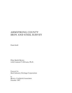 Armstrong County Survey