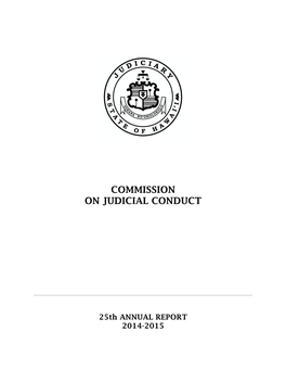 Commission on Judicial Conduct