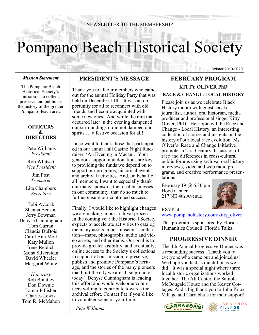 Pompano Beach Historical Society