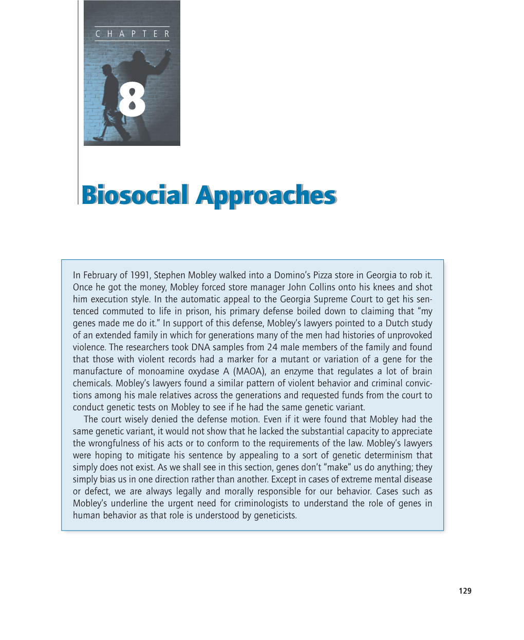 Biosocial Approachesapproaches