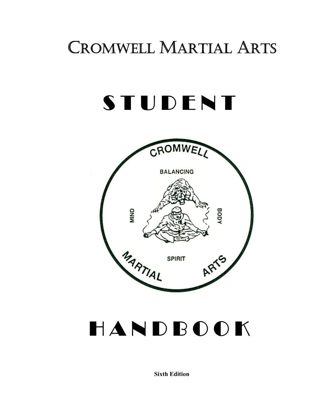 View Our Student Handbook