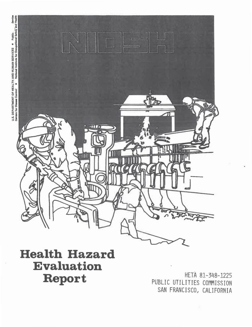 Health Hazard Evaluation Report 1981-0348-1225