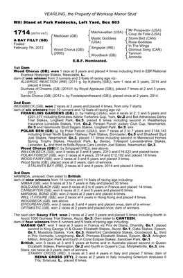 Tattersalls October Yearling Sale Book 1