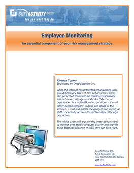 Employee Monitoring