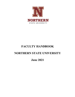 NSU Faculty Handbook NUMBER: 2.1.1