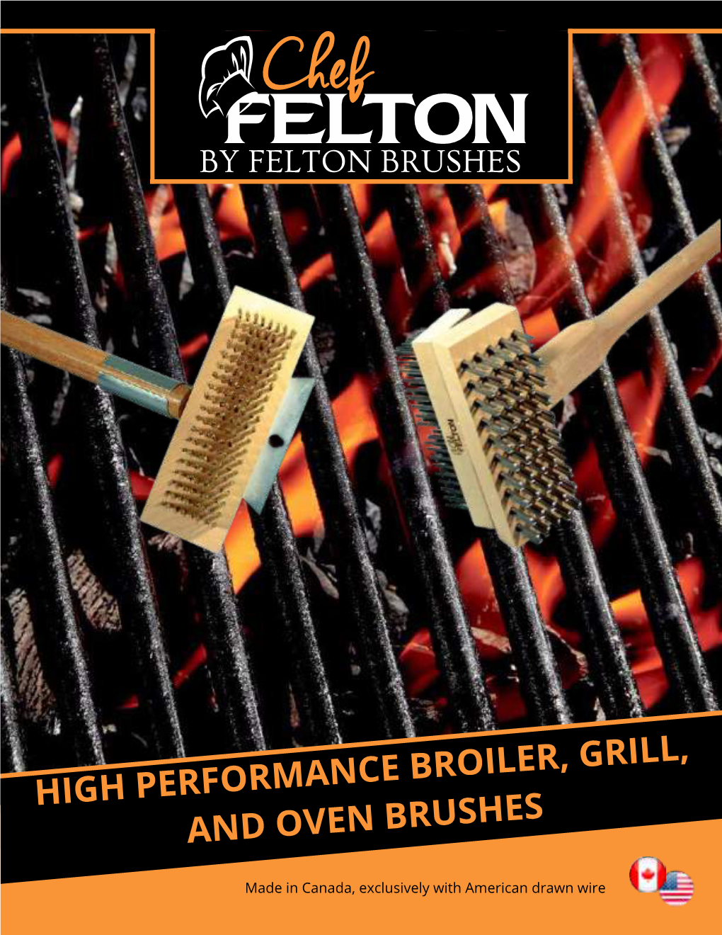 High Performance Broiler, Grill, and Oven Brushes
