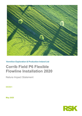 Corrib Field P6 Flexible Flowline Installation 2020