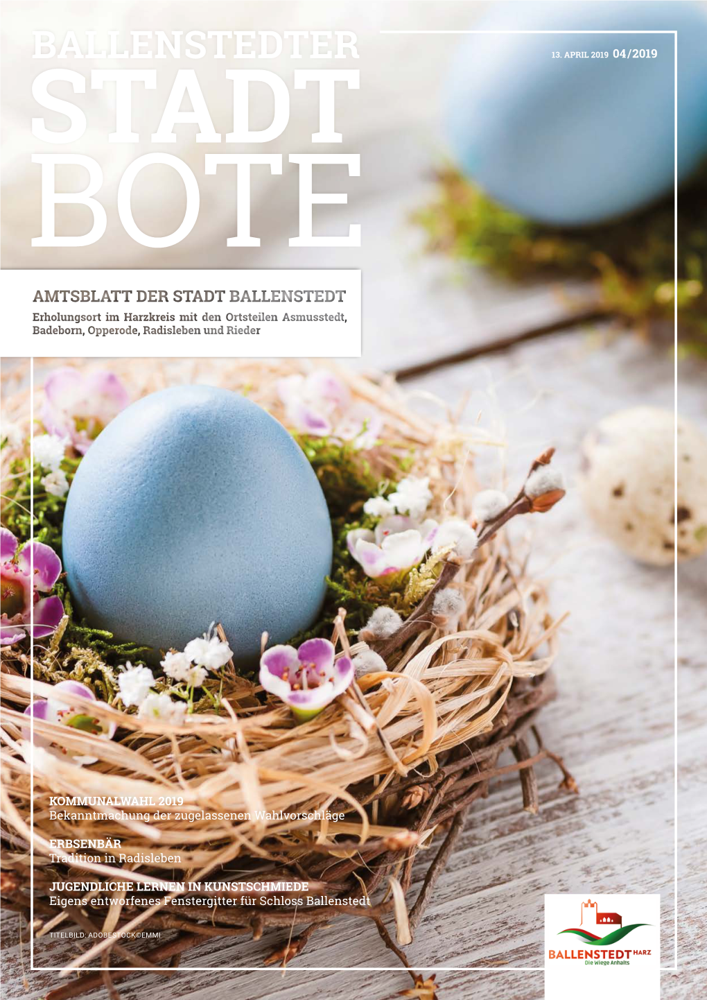 Ballenstedter Stadtbote April 2019