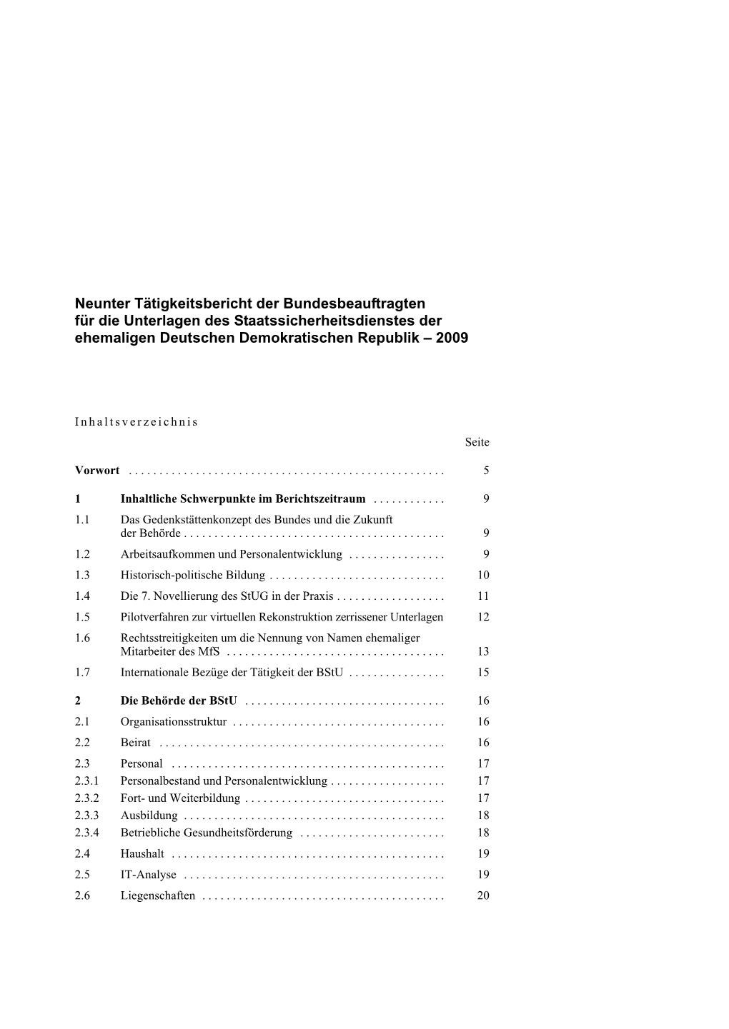 Bstu 09-Taetigkeitsbericht 2009.Pdf