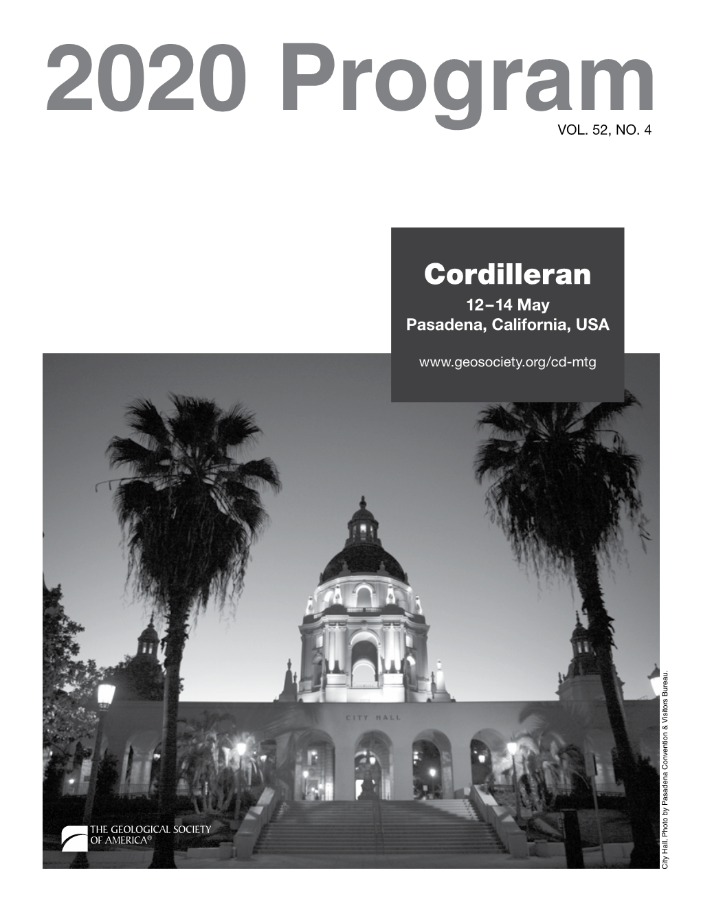 Cordilleran 12–14 May Pasadena, California, USA