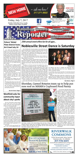 Noblesville Street Dance Is Saturday One of Noblesville’S Favorite Summer Events Will Be Here Soon