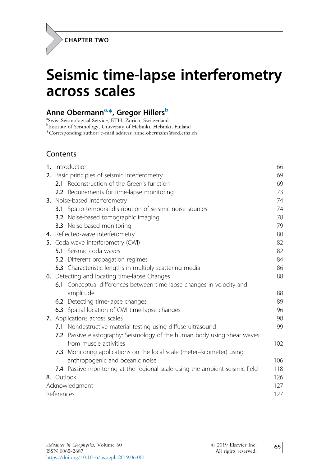 Seismic Time-Lapse Interferometry Across Scales