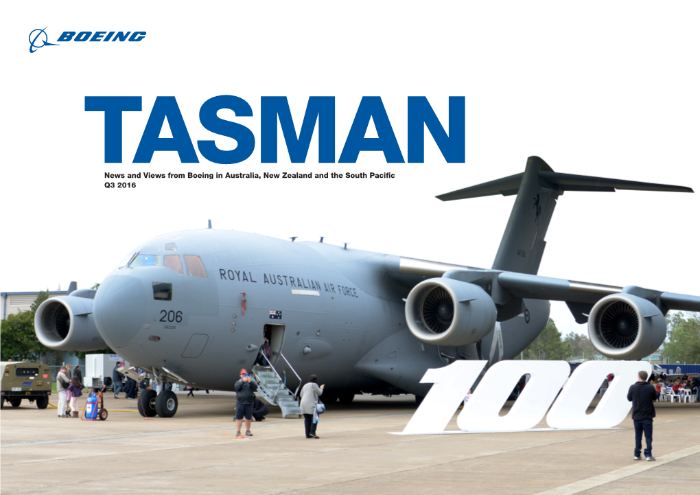 Tasmannews and Views from Boeing in Australia, New Zealand and the South Pacific Q3 2016