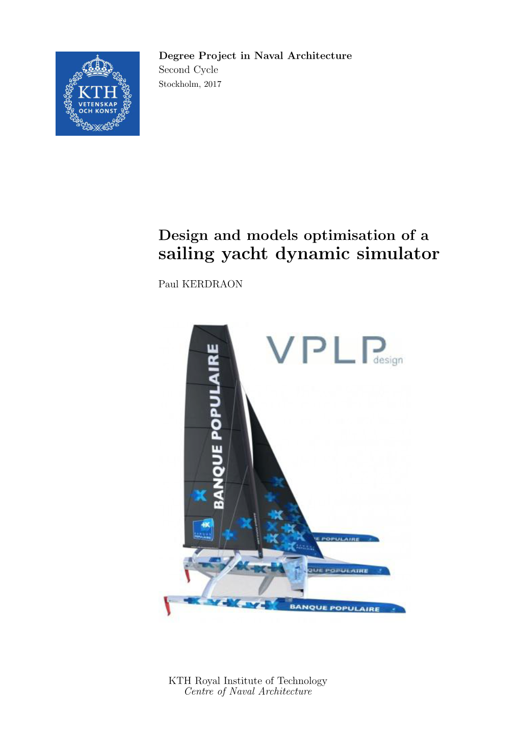 Sailing Yacht Dynamic Simulator