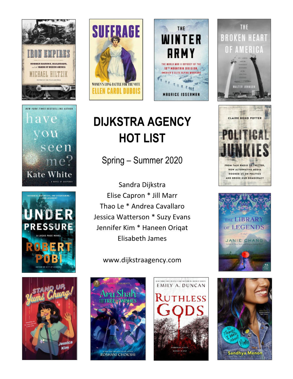 Dijkstra Agency Hot List