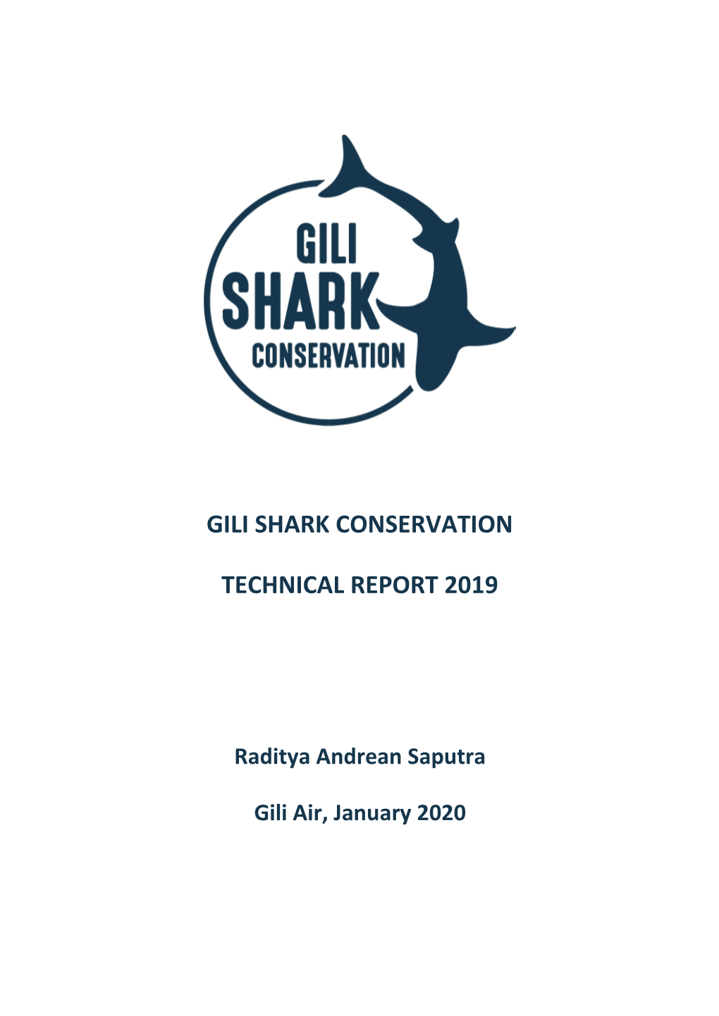 Gili Shark Conservation Technical Report 2019