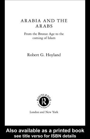 Arabia and the Arabs