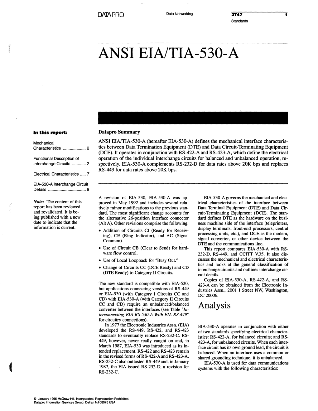 Ansi Eiaitia-530-A