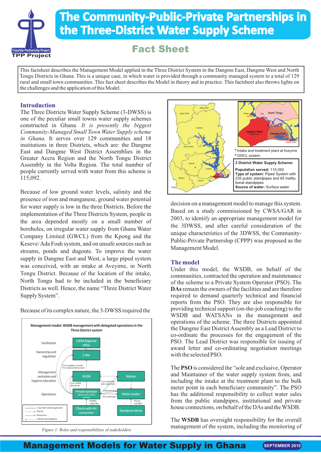 FACT SHEET Three Districts.Cdr