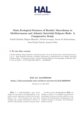 Main Ecological Features of Benthic Macrofauna in Mediterranean and Atlantic Intertidal Eelgrass Beds: a Comparative Study
