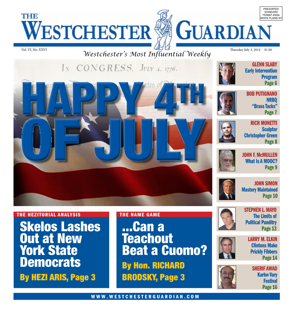 The Westchester Guardian Thursday, February 23, 2012