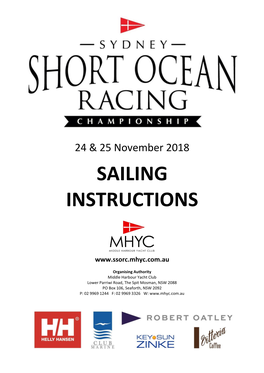 Sydney Short Ocean Racing Championships