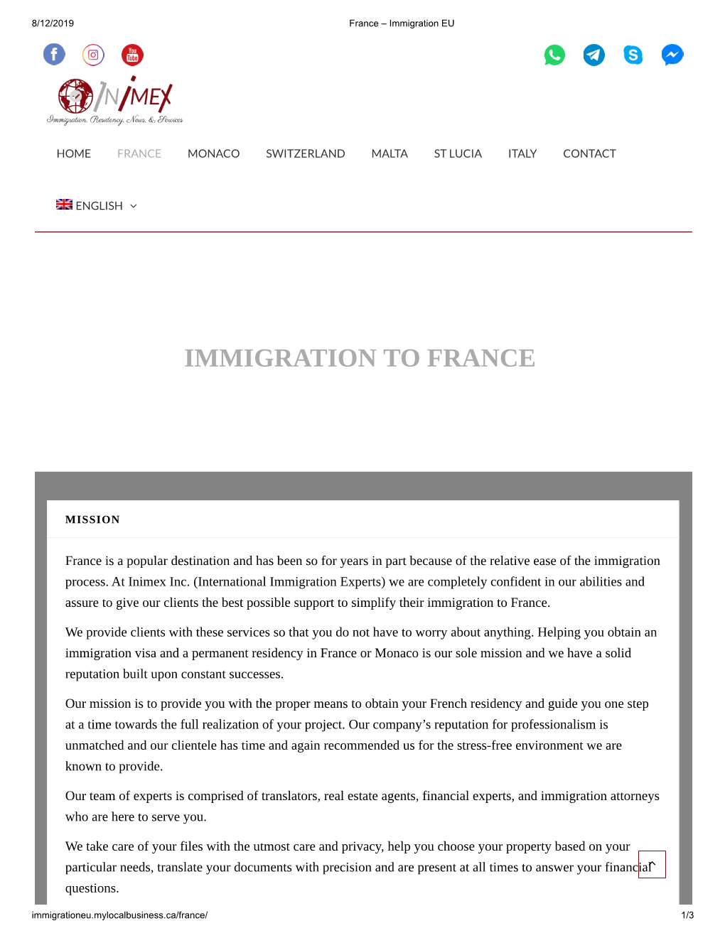 Immigration to France