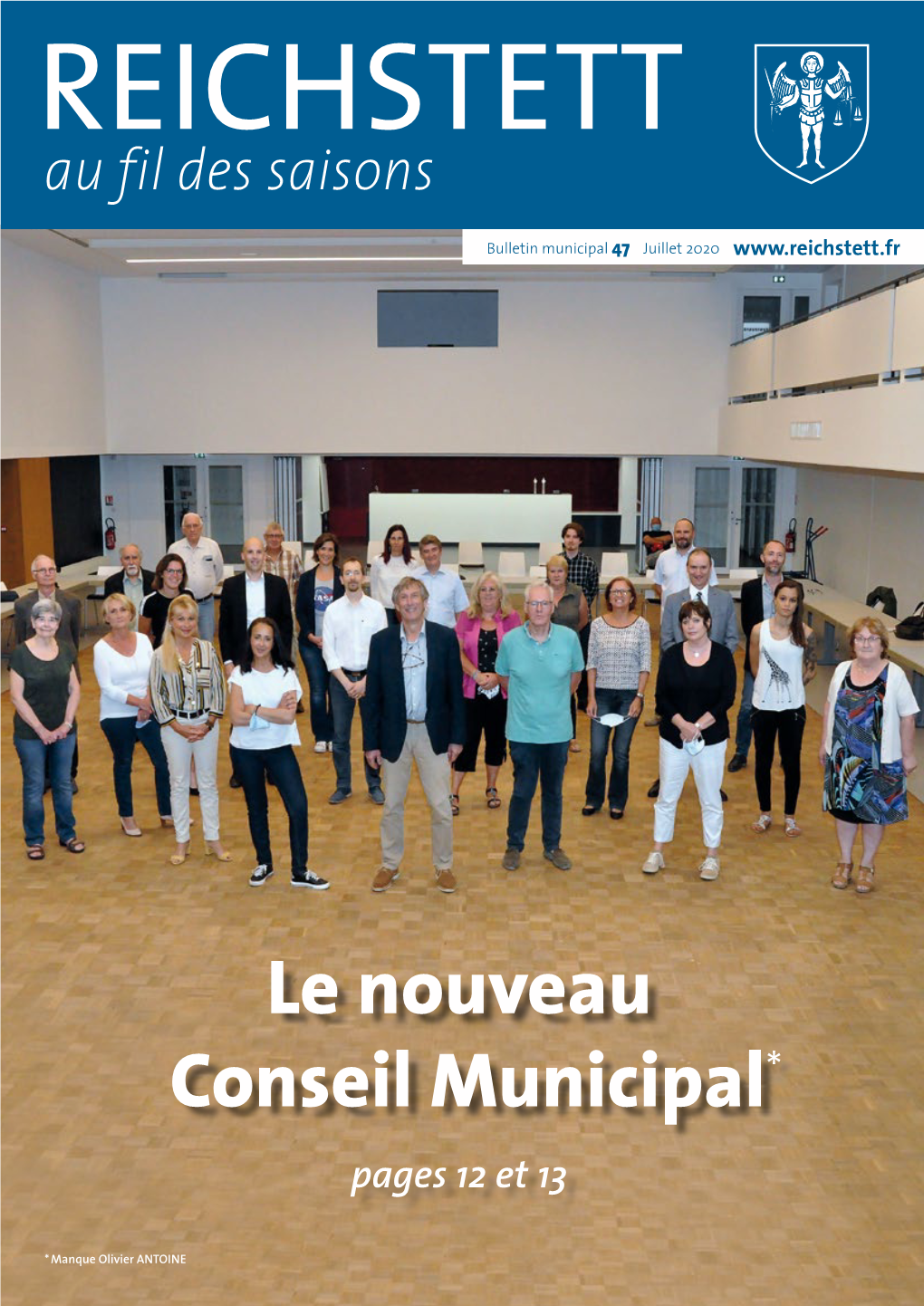 Le Nouveau Conseil Municipal* Pages 12 Et 13