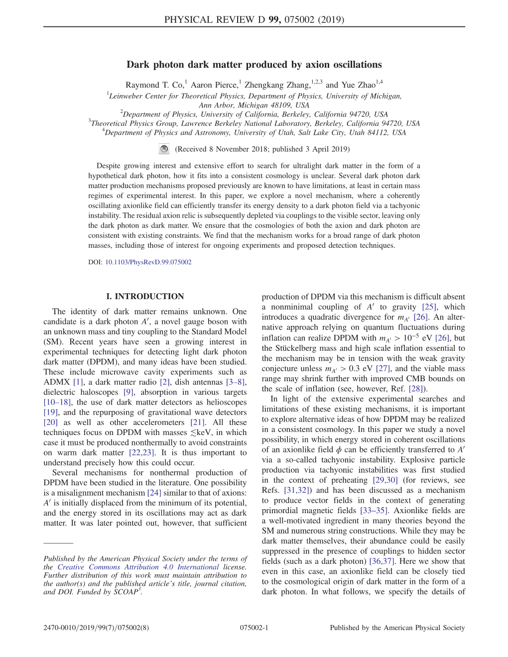 Dark Photon Dark Matter Produced by Axion Oscillations