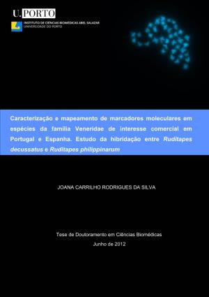Caracterização E Mapeamento De Marcadores Moleculares Em Espécies Da Família Veneridae De Interesse Comercial Em Portugal E Espanha