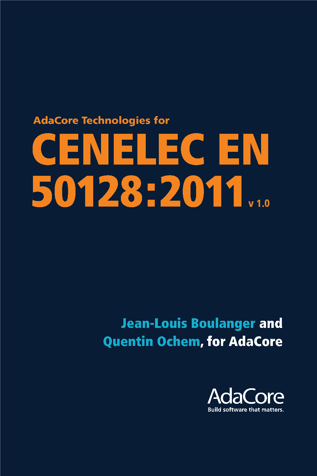Cenelec En 50128:2011