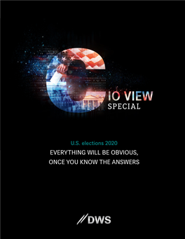 EVERYTHING WILL BE OBVIOUS, ONCE YOU KNOW the ANSWERS CIO View Special U.S