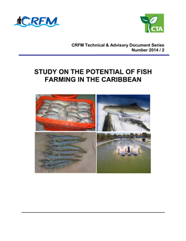 Study on the Potential of Fish Farming in the Caribbean